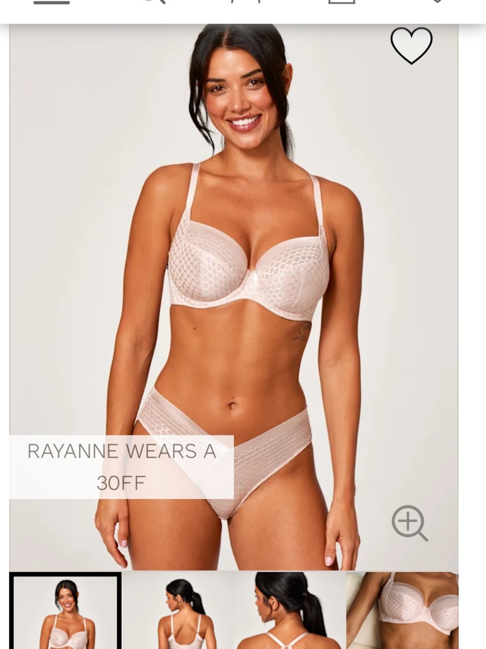 Bravissimo ultimate smoothing bra NWT 38dd